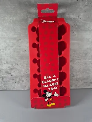 Disneyland Paris Ice Cube Tray Mould Mickey & Minnie Mouse Silicone  • £13.49