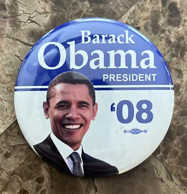 Official 2.25  Barack Obama 2008 President Campaign Pin Button • $3.99