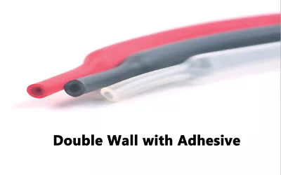 NANSH Heat Shrink Tubing Adhesive Lined Wire Wrap Insulation Protection • $10.99
