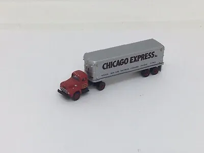 Classic Metal Works N Scale “chicago Express” Tractor/trailer • $14.95