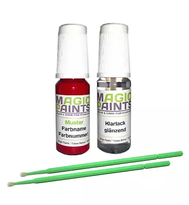 Paint Pen Set Suitable For Lexus / Toyota 3P0 Volcano Red + Clear Paint + Instructions • $12.41