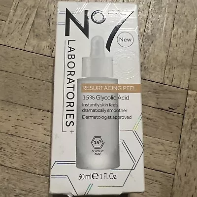 No7 Laboratories Resurfacing Peel 15% Glycolic Acid - 1 Fl Oz • $13.99