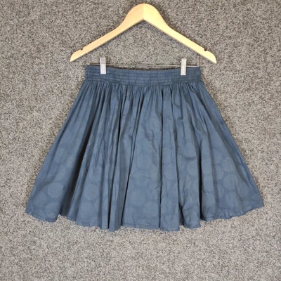 $19.95 • Buy Gorman Womens Skirt Size 10 Blue A-Line Elastic Waist Cotton