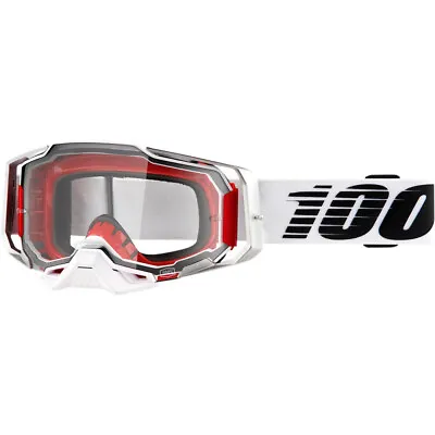 100% MX Motocross ARMEGA Goggles (Lightsaber W/Clear Lens) • $76.52