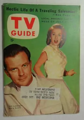 Tv Guide July 21 1956 Red Skelton Dan Jenkins Groucho Marx Queen For A Day • $16.50