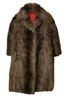 Vintage Tissavel Faux Fur Coat (1960s) • $99.99