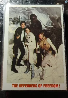 1981 Burger King Empire Strikes Back - The Defenders Of Freedom! Trading Cards • $4.80