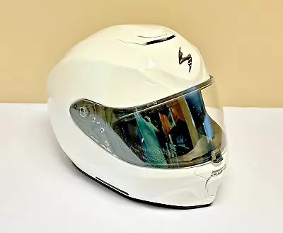 Scorpion EXO EXO-R420 Full-Face Helmet White Size Large - GREAT CONDITION! • $94.99