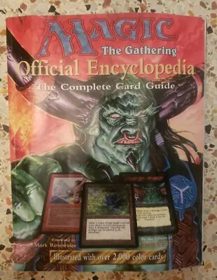 Magic - The Gathering - Official Encyclopedia : The Complete Card Guide (1996) • $29.99