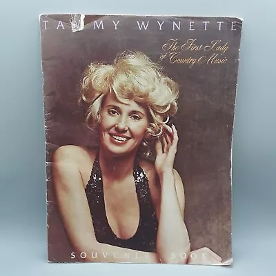 Tammy Wynette Souvenir Book First Lady Of Country Music Photos RARE 1978 GUC • £14.24
