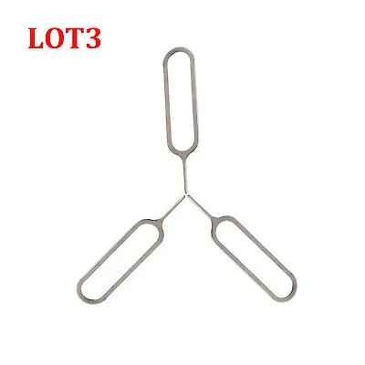 3X Sim Card Tray Ejector Removal Key Pin Tool For IPhone Samsung Galaxy Phone • $1