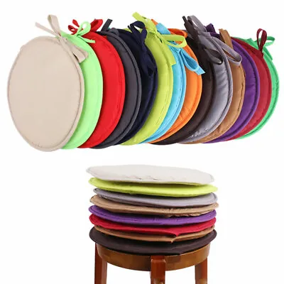 $12.01 • Buy 2Pcs Seat Cushions Outdoor Indoor Cushion Round/Square Soft Chair Pad Home Decor