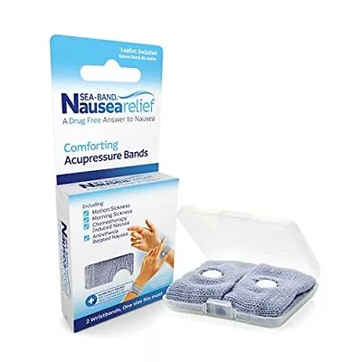 Sea-Band Anti-Nausea Acupressure 2 Count (Pack Of 1) Colors May Vary  • $21.57