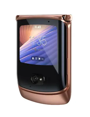 Motorola Moto RAZR 5G 256GB XT2071-4 GSM Verizon Unlocked Blush Gold • $269.97