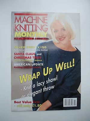 £3 • Buy Machine Knitting Monthly Magazine.  Patterns/Charts.  Men/Women/Kids/Baby/Toys