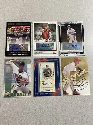 MLB Baseball Autograph Card Lot (6) Napoli Hanley Ramirez Hong-Chih Kuo & More • $20