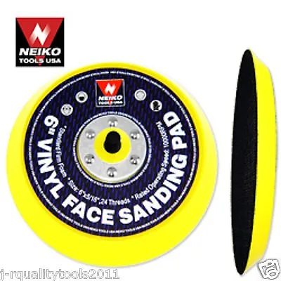 Replacement 6  Inch Round Hook And Loop Da Sanding Pad • $14.95