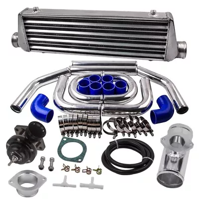 BAR AND PLATE Turbo Intercooler Universal 27 X7 X3  & Pipes & Hose Kit • $249