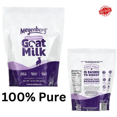 Original Goat Milk Powdered Pasteurized  High In Calcium 12oz • $13.94