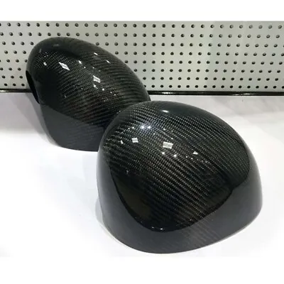 Real ​Carbon Fiber Side Mirror Cover Caps Fit For MINI Cooper F56 2014-2018 • $84.90