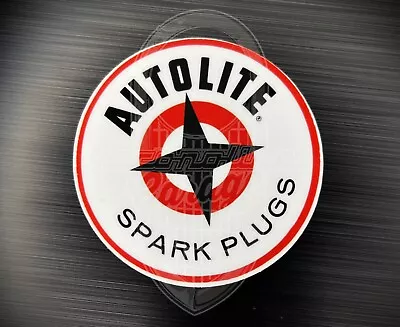 Vintage Style Autolite Spark Plugs Sticker Fomoco Ford Chevy Dodge Decal 3” Car • $3.95