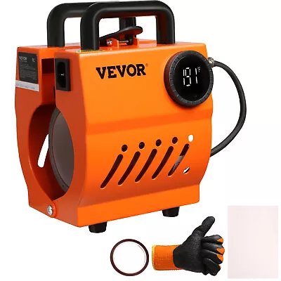 VEVOR Mug Heat Press Mini Cup Press Machine DIY Sublimation Blanks 11-15oz • $59.99