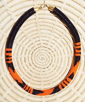 African Maasai Beaded Choker Necklace Ethnic Boho Masai Massai Jnoc12 • $14.97