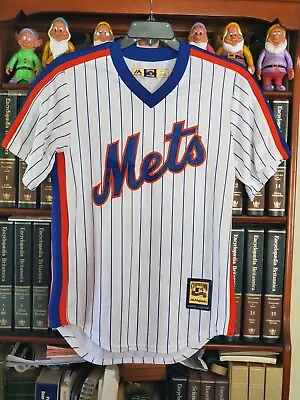 New York Mets Majestic Cooperstown Collection Dwight Gooden Jersey Sz SUSA Made • $70
