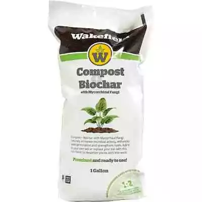 Wakefield Compost + Biochar With Mycorrhizal Fungi Organic Soil Conditioner Blen • $9.89