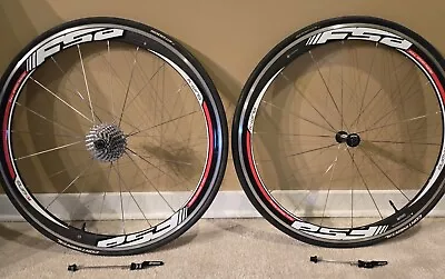 Used FSA K-Wings Carbon Wheels Set With Alu Uinum Brake Surface • $209.50