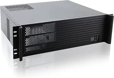 3U Short Depth Rackmount Server Chassis Micro Atx/Mini-Itx 2X5.25+5X3.5 Bays Sup • $198.99