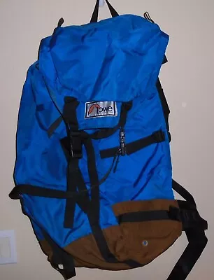 Vintage Lowe Alpine Systems Triolet Internal Frame Hiking Backpack Blue • $80
