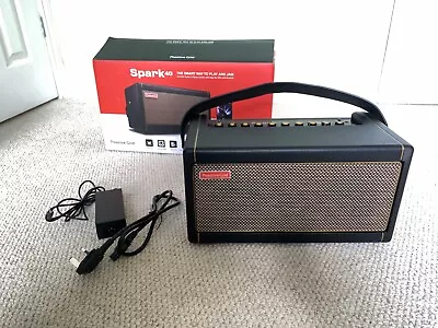 Positive Grid Spark 40 Guitar Amplifier - Black (very Good Condition) • £102