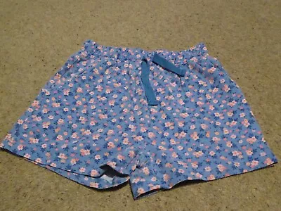 Girl's John Lewis Shorts - Floral Age 8 Very Good Condition • £2