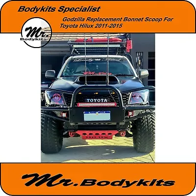 Mr. Godzilla Replacement Intake Bonnet Snorkel Scoop For Toyota Hilux 2011-2015 • $305