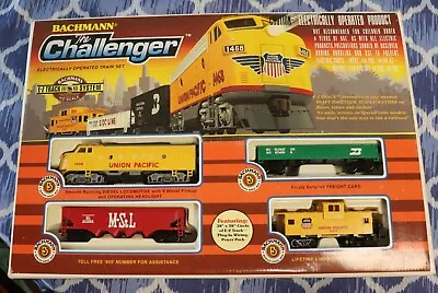 Bachmann HO Scale Challenger Electric Train Set 1206 Union Pacific E-Z Track • $99.98