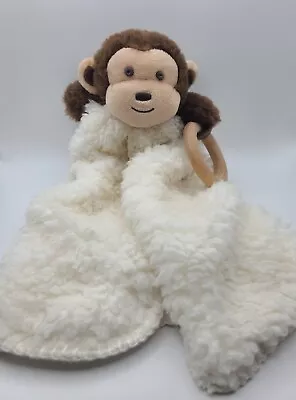 Mud Pie Monkey Teething Blanket Lovey Soft Plush • $17