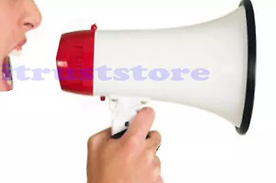 Mini Handheld Bull Horn Megaphone Voice Amplifier Loud Speaker Mega Phone Siren • $30.21