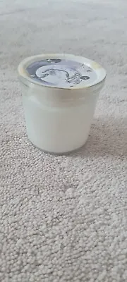 Ikea JAMLIK Cream Scented Candles In Glass Jars Vanilla & Warm Milk 20 Hours • £5.99