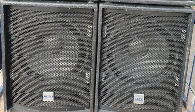 2 X Alto TS Sub 15 Truesonic - Active 15inch Subwoofer 1200watt Peak Power • £500