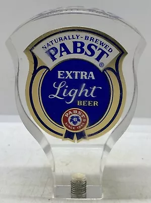 Vintage Obsolete Pabst Extra Light Beer Advertising Old Beer Tap Handle Knob • $9.99