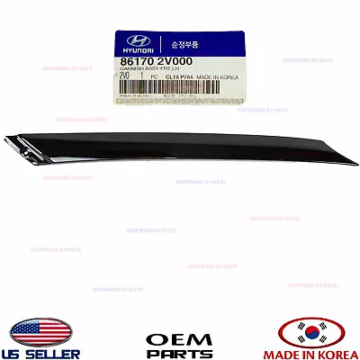 Genuine Windshield Pillar Molding Garnish Driver Side OEM Veloster 2012-2017 • $42.92