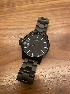 £145 • Buy Nixon The Chronicle All Gunmetal Stainless Steel Watch Men's + Next Day Delivery