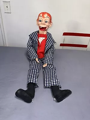 Vintage 1968 Juro Novelty Mortimer Snerd Ventriloquist Doll Dummy FAST Shipping • $60