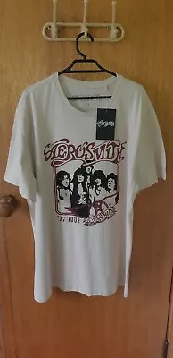 BNWT AEROSMITH '77 Tour Mens SS T-Shirt XXL • $18.95