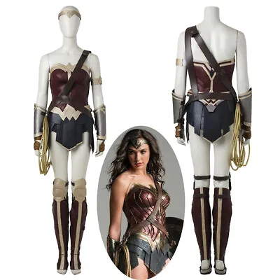 $194.48 • Buy Batman Vs Superman Dawn Of Justice League Wonder Woman Suit Cosplay Costume