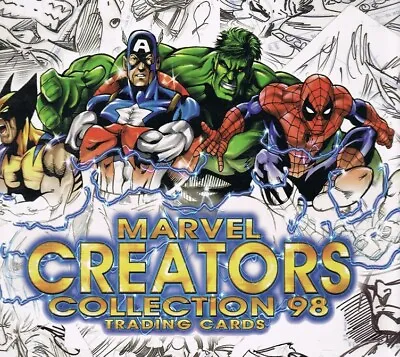 $0.99 • Buy 1998 MARVEL CREATOR'S COLLECTION  Trading Cards Complete Your Set U PICK Read
