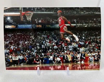 1988 Michael Jordan Free Throw Dunk 4x6 Photo 🔥 Dunk Champion • $5.45