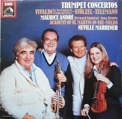 Trumpet Concertos: Vivaldi Stolzel Telemann Maurice Andre (CD 1997) LIKE NEW  • $7.75