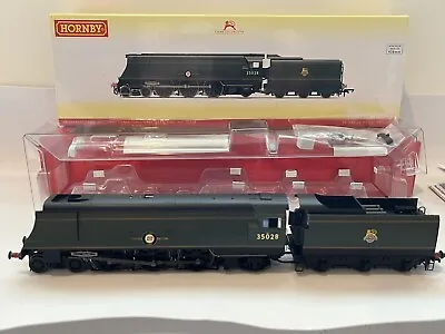 HORNBY OO R3436 BR(Early) 4-6-2 Merchant Navy Class 35028 Loco EX NEW Boxed NICE • $305.98